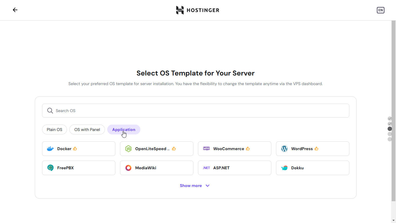 application os