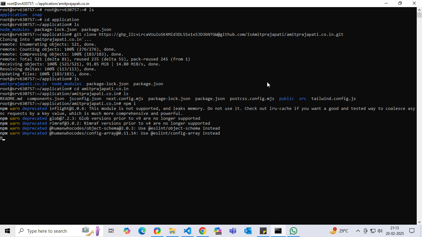 git clone url