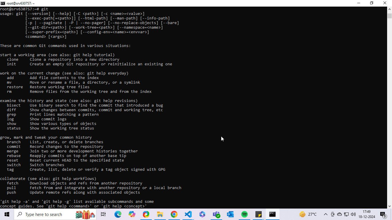 git