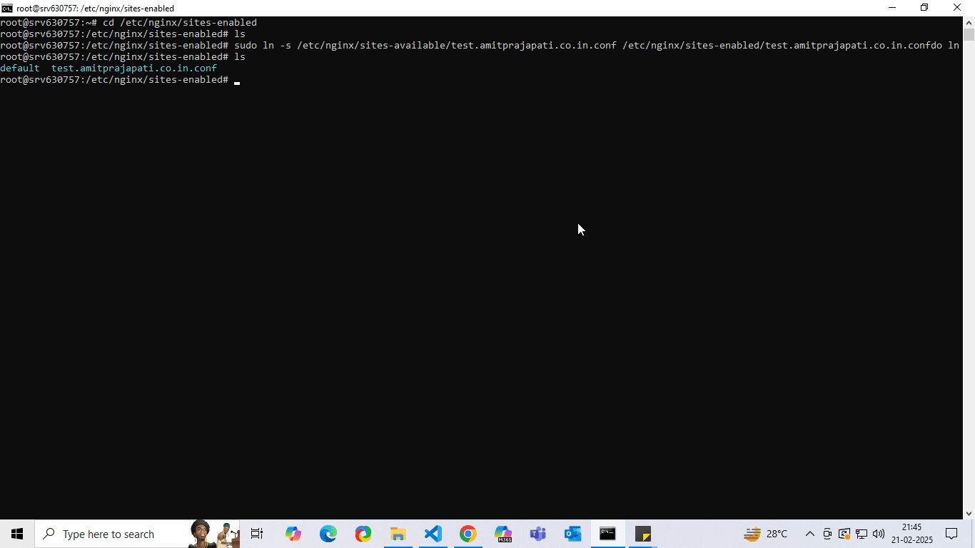 sites-enable-folder