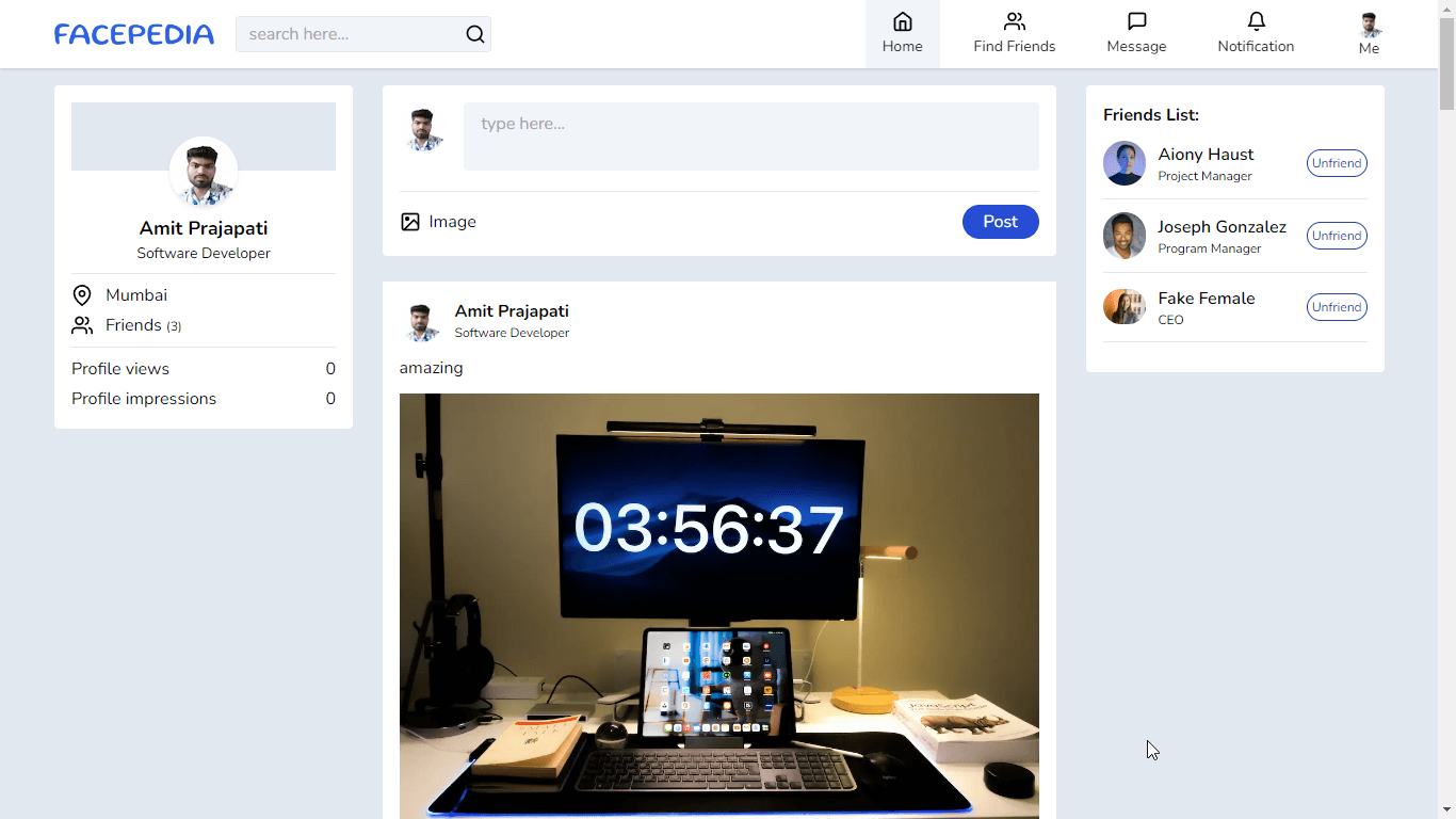 Premium Social Media Dashboard